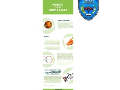 WORTEL DAN MIOPIA ( LUSY FEBRIANA, S.Pd)